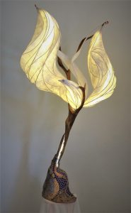 lighted sculpture functional art